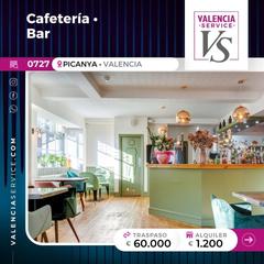 Location Local commercial à Picanya. 0727  cafetería bar en picanya