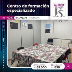 Lloguer Local Comercial a Alaquàs. 0267  centro de formación especializado en alaquas