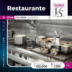 Traspàs Local Comercial a La Bega Baixa - Plaza Xúquer. 0748  restaurante en algirós  blasco ibáñez