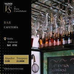 Traspàs Local Comercial a Tormos. 0735  bar cafetería restaurante en la saidia