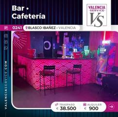 Traspàs Local Comercial a Ciutat Jardí. 0241barcafeteria en blasco ibañezplaza del cedro
