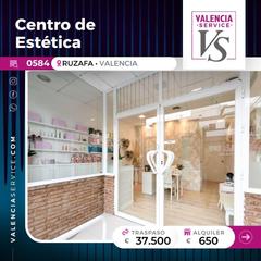 Pas-de-porte Local commercial à Russafa. 0584  centro de estética en gran vía  ruzafa