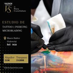 Traspàs Local Comercial a Ciutat Jardí. 0626  estudio de tatuaje, piercing y microblading en zona blasco