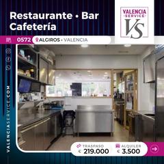 Traspàs Local Comercial a La Carrasca. 0572  estupendo cafeteriabar restaurante en algiros universidad