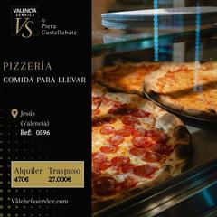 Traspàs Local Comercial a La Creu Coberta. 0596  pizzería comida para llevar en jesús