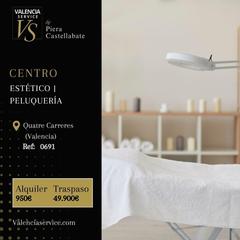 Traspàs Local Comercial a Malilla. 0691  centro estético  peluquería en quatre carreres
