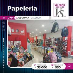 Traspàs Local Comercial a Ausias March. 0714  papelería en alboraya centro