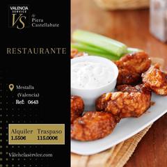 Traspàs Local Comercial a Mestalla. 0643  estupendo restaurante en zona mestallaaragón