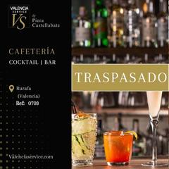 Trasps Local Comercial en Calle del literato azorn 2. Traspasado! cafetera cocktail bar en ruzafa