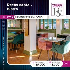 Traspàs Local Comercial a Parque Geólogo José Royo Gómez. 0740  restaurante bistró en castellón de la plana
