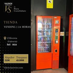 Traspàs Local Comercial a Nou Moles. 0824  tienda vending 24 h en lolivereta