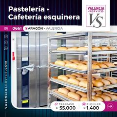 Pas-de-porte Local commercial à Mestalla. 0661  fantástica cafeteríapastelería esquinera en aragón  mestal