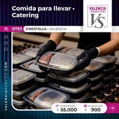 Traspàs Local Comercial a Mestalla. 0753  comida para llevar con licencia de catering en zona mestal