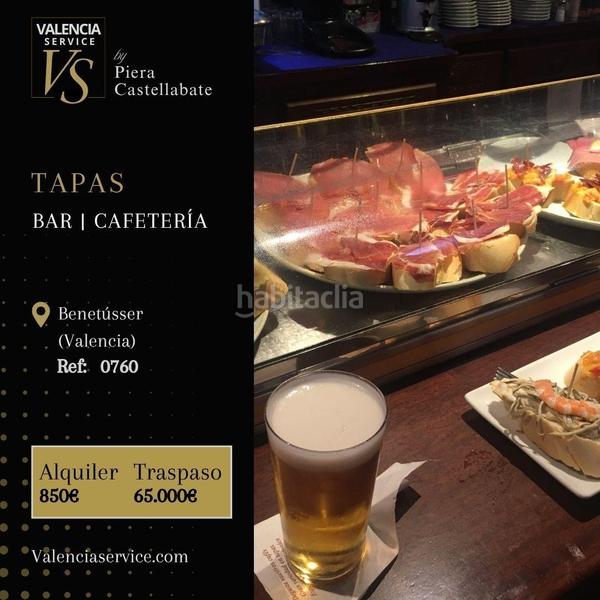 Foto b10923b0-4cad-4e53-a532-9ed527403c04. Traspaso local comercial 0760 tapas bar cafetería en esquina en Benetússer