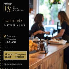 Traspàs Local Comercial a La Raïosa. 0733  cafetería pastelería bar en esquina en zona jesús