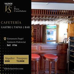 Traspàs Local Comercial a Arrancapins. 0784  cafetería gastro tapas bar en extramurs  ángel guimerá