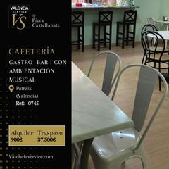 Traspàs Local Comercial a Safranar. 0745  cafetería gastro bar con ambientación musical en patraixtr