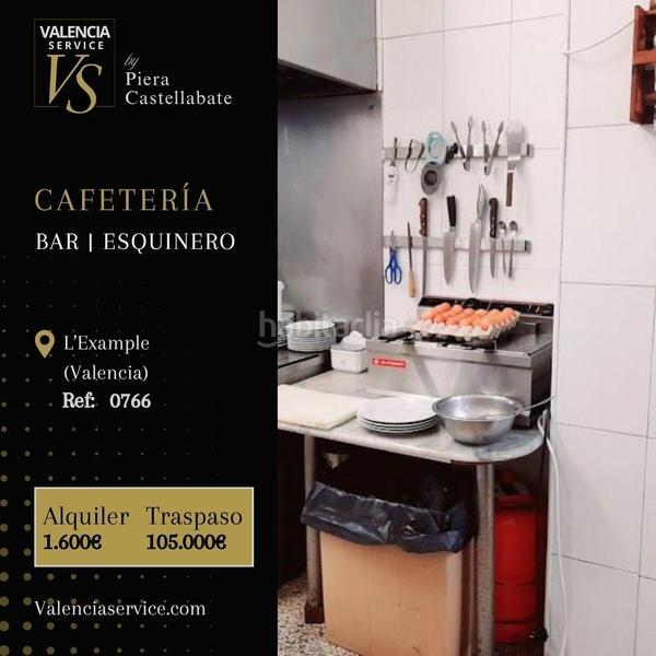 Foto f85534f4-1ed3-4759-a35f-eb8193d54590. Traspaso local comercial 0766 cafetería bar en el exampleruzafa en Valencia