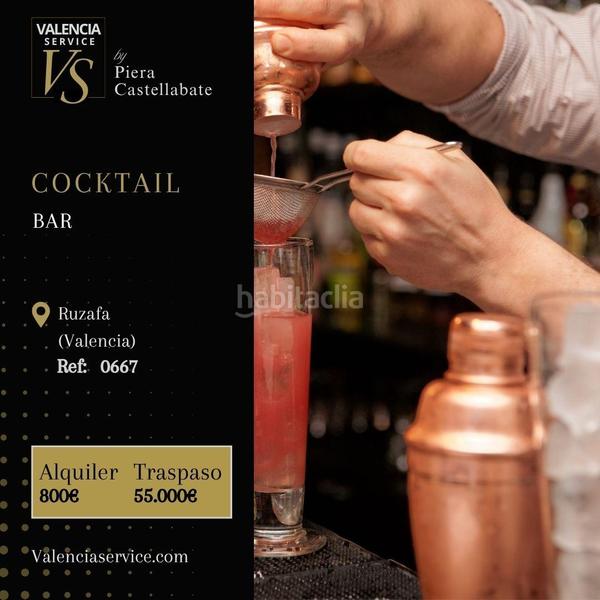 Foto 346c4058-6515-4d43-89cb-1b8fe63cca90. Traspaso local comercial 0667 cocktail bar cafetería en ruzafa en Valencia