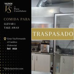 Traspàs Local Comercial a Calle de jesús y maría 3. Traspasado! comida para llevar  take away en zona gran vía ferna