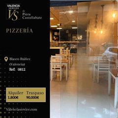 Pas-de-porte Local commercial à Ciutat Jardí. 0812  fantástica pizzería en zona blasco ibáñez  algiros