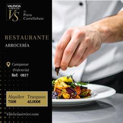 Location Local commercial à El Calvari. 0817  estupendo restaurante arrocería en campanar