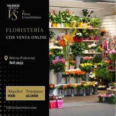 Affitto Locale commerciale in Centro. 0822  negocio de floristería con venta online en la zona de béte