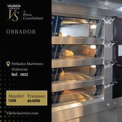 Traspàs Local Comercial a El Grau. 0852  obrador en poblados marítimos