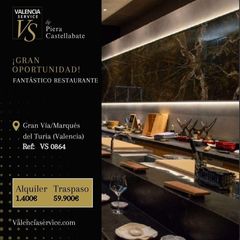 Traspàs Local Comercial a El Pla del Remei. Vs 0864  gran oportunidad! fantástico restaurante en gran vía ma