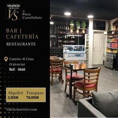Traspàs Local Comercial a La Creu del Grau. 0848  cafetería bar bistró restaurante en camins al grau  avenid