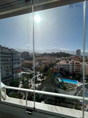Lloguer Estudi a Zona Martiánez. Estudio reformado con vistas al teide  terraza acristalada  puer