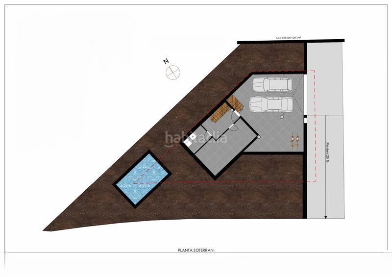 Foto b4a93f40-a0d1-41d9-8a4e-68af579357dd. Casa amb xemeneia calefacció piscina a Urús