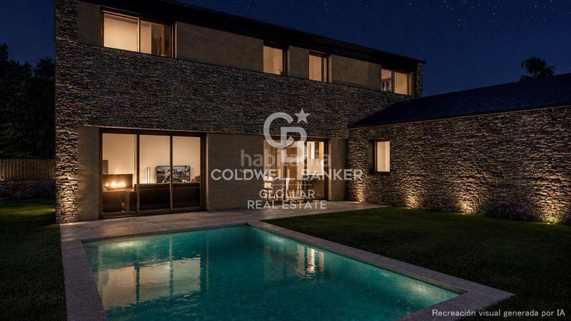 Foto eb89de4d-d5f1-4b63-8804-4c9a72c4b5ce. Casa amb xemeneia calefacció piscina a Urús