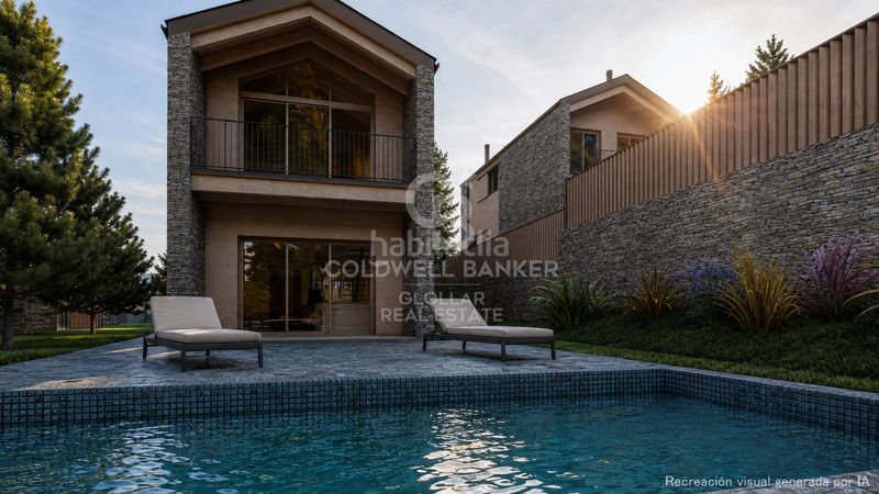Foto f6907246-3fa9-44fc-a847-befafddbe51f. Casa amb xemeneia calefacció piscina a Urús
