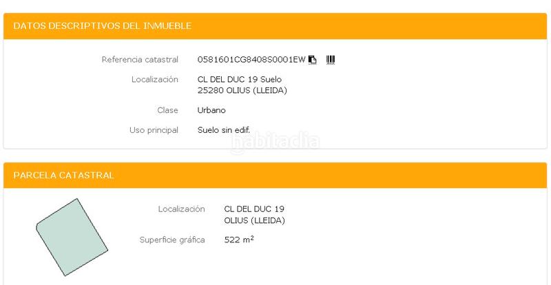 Foto cd3a7429-aab7-4265-bf71-dd090e94c8ae. Residential plot in carrer del duc 19 in Olius