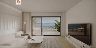 Apartament a El Faro de Calaburra - Chaparral. A la venta apartamento con vistas al mar en mijas