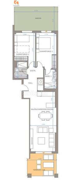 Foto eef7cb45-4931-4f1f-b02b-bcb216c376bc. Planta baja apartamento de 2 dormitorios con jardín en Estepona