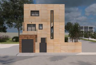 Casa pareada en La Cárcaba-El Encinar-Montemolinos. Sistema steel framing - vivienda adosada de esquina ( vpt) - 2 p
