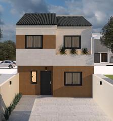 Casa adossada  Calle haití. Steel framing - vivienda adosada - 3 plantas y configurable