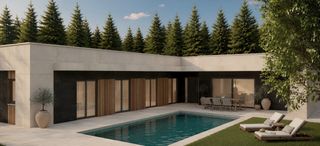 Chalet in Los Cigarrales-La Bastida. Vivienda individual - 1 planta baja - 160 m2 construido ( amplia
