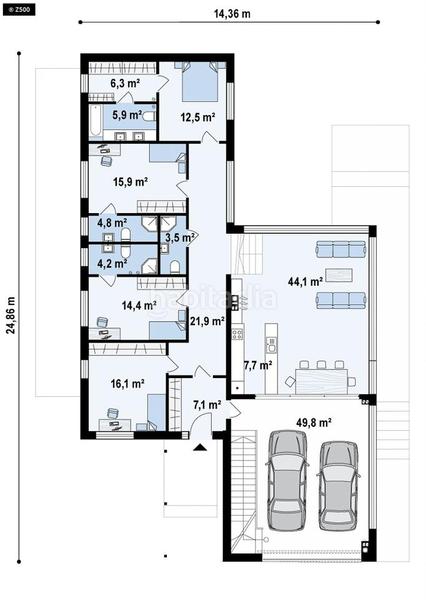 Foto f4e74536-64f9-4032-9ce2-b0caca10820b. Casa proyecto de vivienda en sarriàsant gervasi en Barcelona