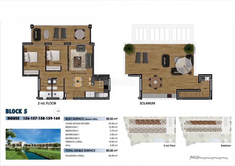Foto a4472241-6ea8-41cd-aad9-2a39b9668b63. Dachwohnung mit parking pool in Las Lomas de Rame-Bahía Bella Alcázares (Los)