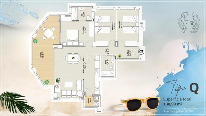 Foto 9d77642a-1fee-4eb3-a2c2-b75a7fe35e11. Apartamento en Playa de las Gaviotas - El Pedrucho Manga del Mar Menor (La)