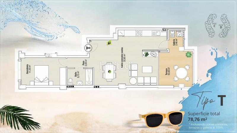 Foto 44285a5e-2937-40ec-9b2b-2ed4a187d5a6. Apartment with parking pool in Playa de las Gaviotas - El Pedrucho Manga del Mar Menor (La)