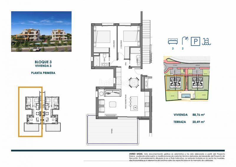Foto dc325b6e-a02a-4613-8729-e9e514fe723d. Apartamento en Hacienda del Álamo Golf Fuente Álamo de Murcia
