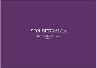 Residential Plot  Son serralta. Exclusivo solar con proyecto en son serralta  lujo mediterráneo