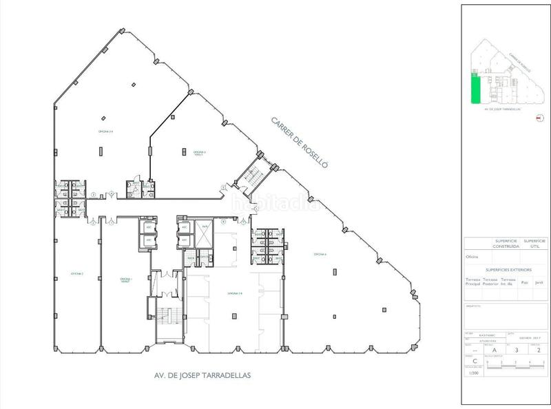 Foto d576920a-65e8-40aa-92f8-1d4ca05a04f9. Rent office space with heating parking in La Nova Esquerra de l´Eixample Barcelona