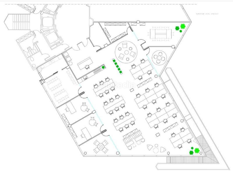 Foto 5b3022d1-9561-4553-a52e-ea0076820e66. Affitto ufficio con riscaldamento parcheggio in Volpelleres Sant Cugat del Vallès