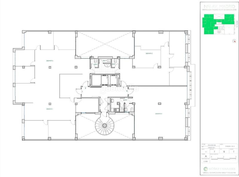 Foto 3c7bd419-eec6-47c9-a2a8-a37e1c87bad0. Miete büro mit heizung parking in Sants-Badal Barcelona