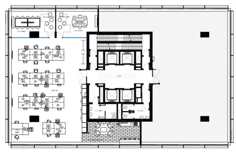 Foto 0a359efb-5e0d-460f-87e8-2c7658bc5c00. Rent office space with heating parking in Provençals del Poblenou Barcelona